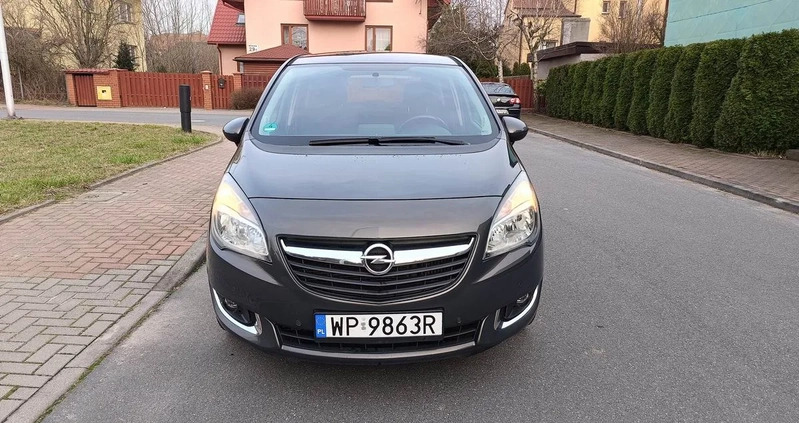 Opel Meriva cena 31900 przebieg: 162000, rok produkcji 2016 z Płock małe 781